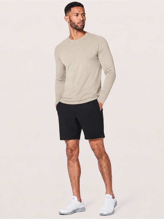 Robert Barakett Other - Robert Barakett Long Sleeve Crew Neck Beige Tan Shirt